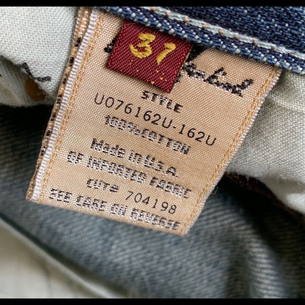 7 for all Mankind Jeans distressed size 31  boot - Picture 5 of 8